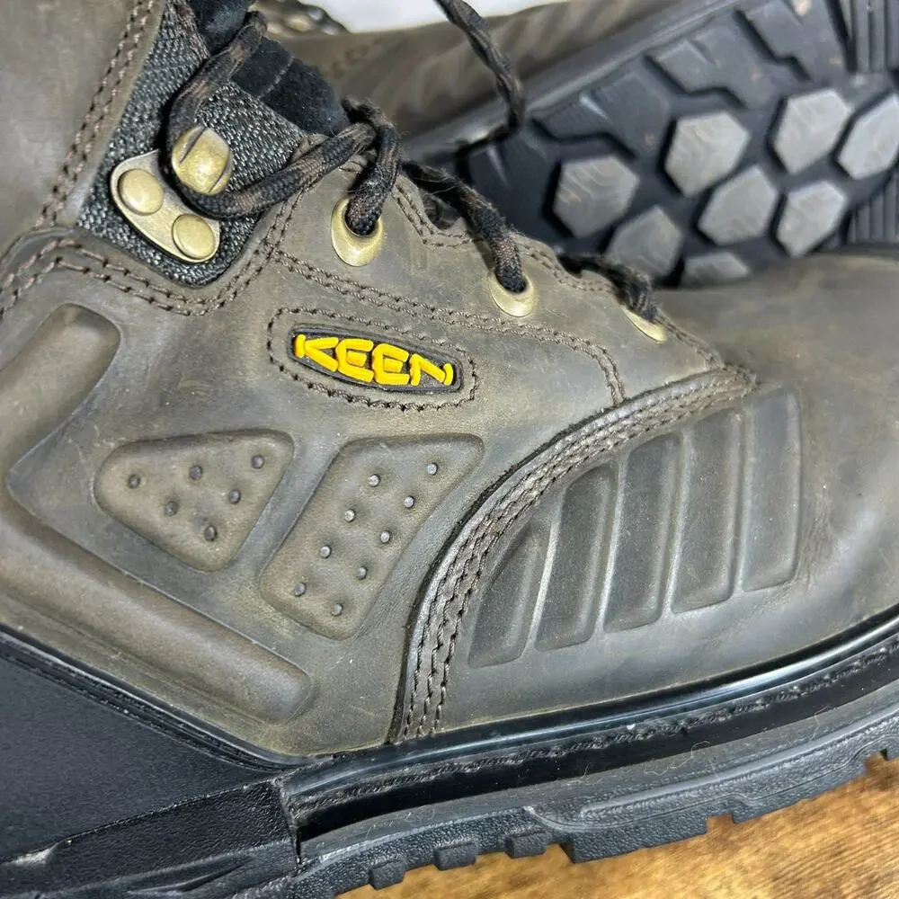 Keen Utility Philadelphia 6” Carbon Toe Work Boots Mens Size 10 D Waterproof